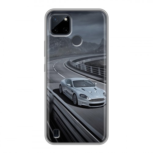 Дизайнерский силиконовый чехол для Realme C21Y Aston Martin