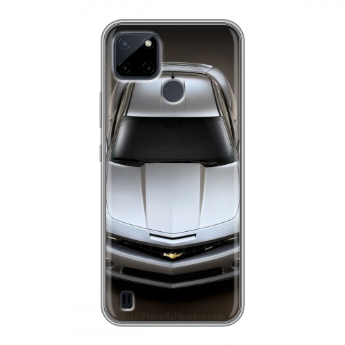 Дизайнерский силиконовый чехол для Realme C21Y Chevrolet