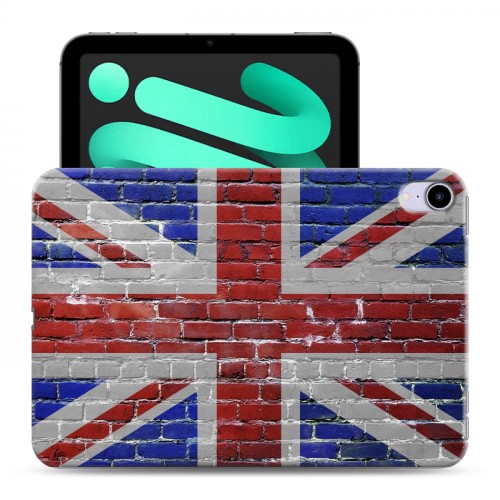 Дизайнерский силиконовый с усиленными углами чехол для Ipad Mini (2021) флаг Британии