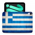 Дизайнерский силиконовый с усиленными углами чехол для Ipad Mini (2021) флаг греции