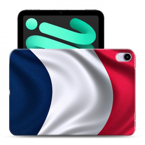 Дизайнерский силиконовый с усиленными углами чехол для Ipad Mini (2021) Флаг Франции