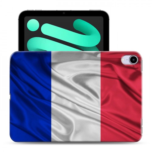 Дизайнерский силиконовый с усиленными углами чехол для Ipad Mini (2021) Флаг Франции