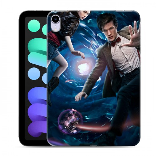 Дизайнерский силиконовый с усиленными углами чехол для Ipad Mini (2021) Доктор Кто