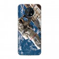 Дизайнерский силиконовый чехол для Nokia G50 Космонавт