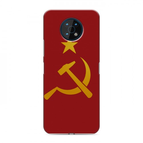 Дизайнерский силиконовый чехол для Nokia G50 Флаг СССР
