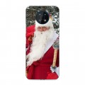 Дизайнерский силиконовый чехол для Nokia G50 Дед мороз и Санта