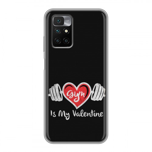 Дизайнерский силиконовый чехол для Xiaomi Redmi 10 День Святого Валентина