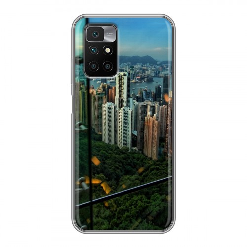 Дизайнерский силиконовый чехол для Xiaomi Redmi 10 Гонконг
