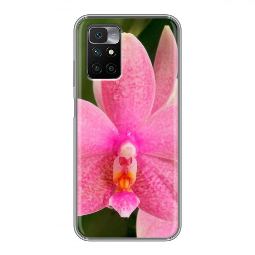 Дизайнерский силиконовый чехол для Xiaomi Redmi 10 Орхидеи