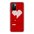 Дизайнерский силиконовый чехол для Xiaomi Redmi 10 День Святого Валентина