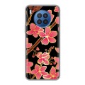 Дизайнерский пластиковый чехол для Huawei Nova 8i Люксовые цветы