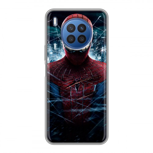 Дизайнерский пластиковый чехол для Huawei Nova 8i Человек -паук
