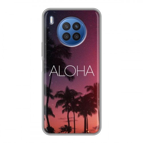 Дизайнерский силиконовый чехол для Huawei Nova 8i Hawaii