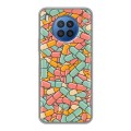 Дизайнерский пластиковый чехол для Huawei Nova 8i Разноцветные таблетки
