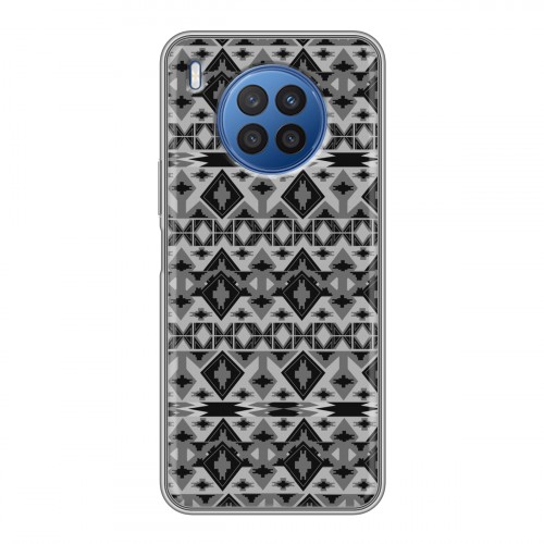 Дизайнерский силиконовый чехол для Huawei Nova 8i Ацтек камуфляж
