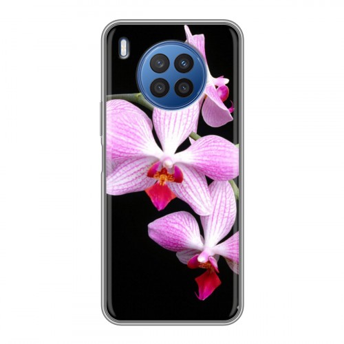 Дизайнерский силиконовый чехол для Huawei Nova 8i Орхидеи