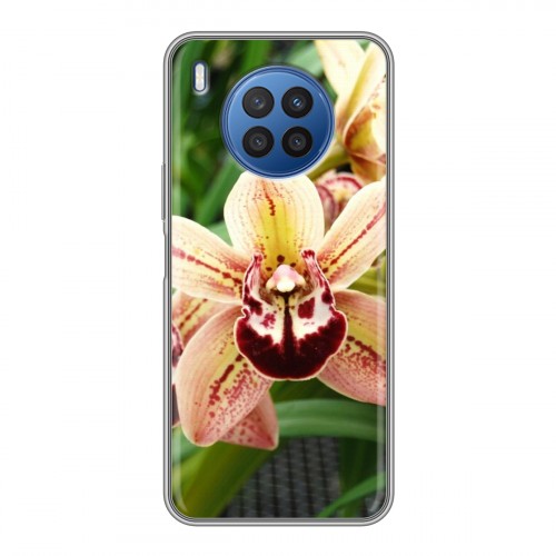 Дизайнерский силиконовый чехол для Huawei Nova 8i Орхидеи