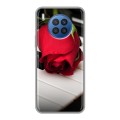 Дизайнерский пластиковый чехол для Huawei Nova 8i Розы