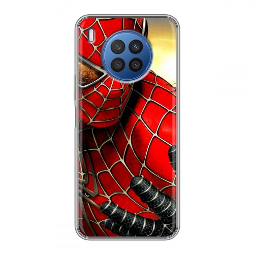 Дизайнерский силиконовый чехол для Huawei Nova 8i Человек-паук
