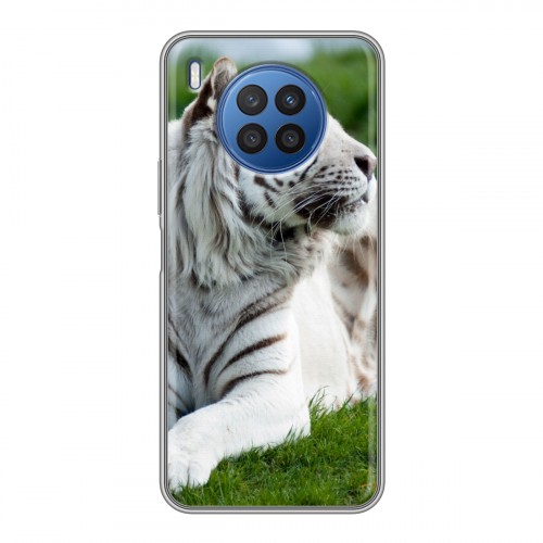 Дизайнерский силиконовый чехол для Huawei Nova 8i Тигры