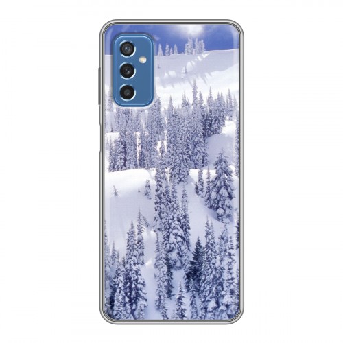 Дизайнерский силиконовый чехол для Samsung Galaxy M52 5G Зима