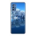 Дизайнерский силиконовый чехол для Samsung Galaxy M52 5G Зима