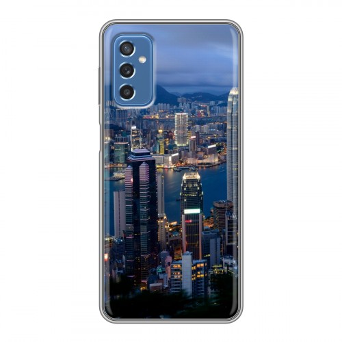 Дизайнерский силиконовый чехол для Samsung Galaxy M52 5G Гонконг
