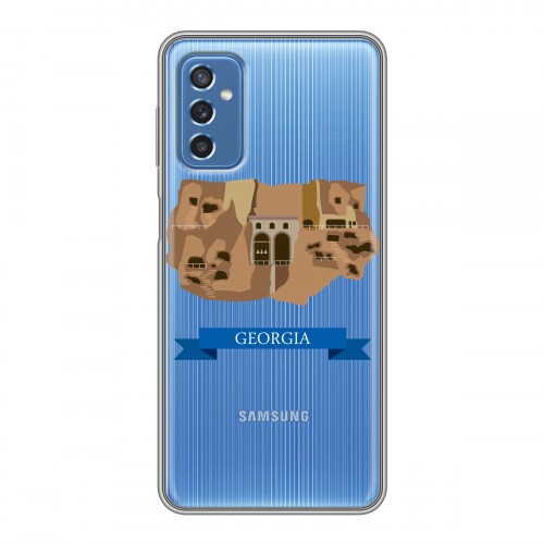 Дизайнерский силиконовый чехол для Samsung Galaxy M52 5G Грузия