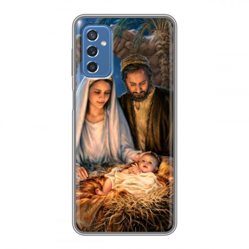 Дизайнерский силиконовый чехол для Samsung Galaxy M52 5G Рождество Христово
