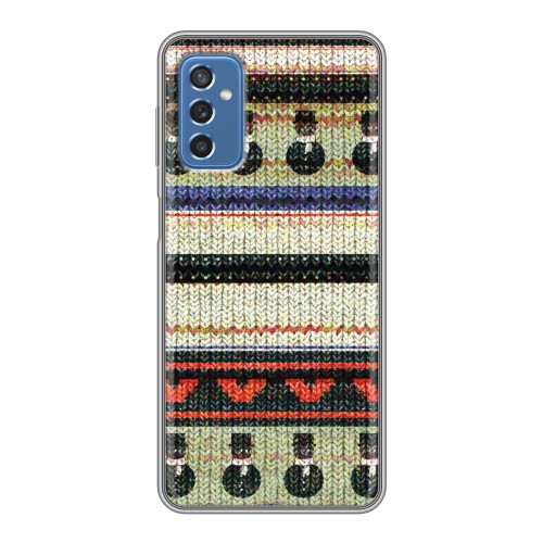 Дизайнерский пластиковый чехол для Samsung Galaxy M52 5G Текстура свитера
