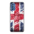 Дизайнерский силиконовый чехол для Samsung Galaxy M52 5G Флаг Британии