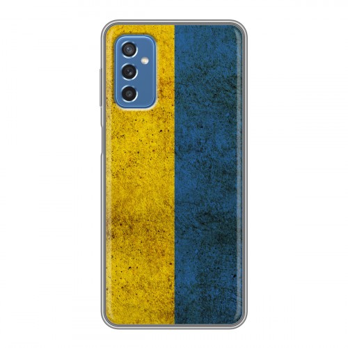 Дизайнерский силиконовый чехол для Samsung Galaxy M52 5G Флаг Украины