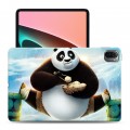 Дизайнерский силиконовый с усиленными углами чехол для Xiaomi Pad 5 Кунг-фу панда