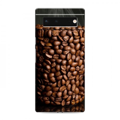 Дизайнерский силиконовый чехол для Google Pixel 6 Кофе напиток
