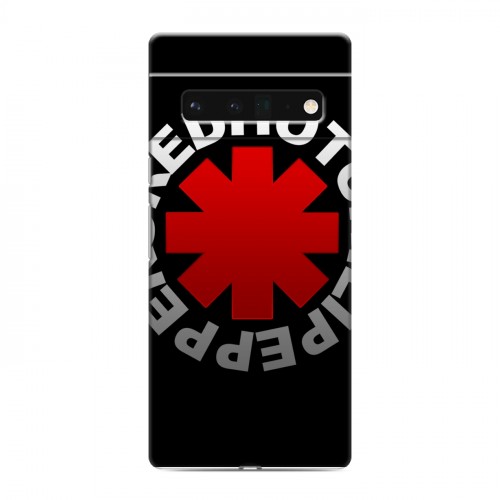 Дизайнерский силиконовый чехол для Google Pixel 6 Pro Red Hot Chili Peppers