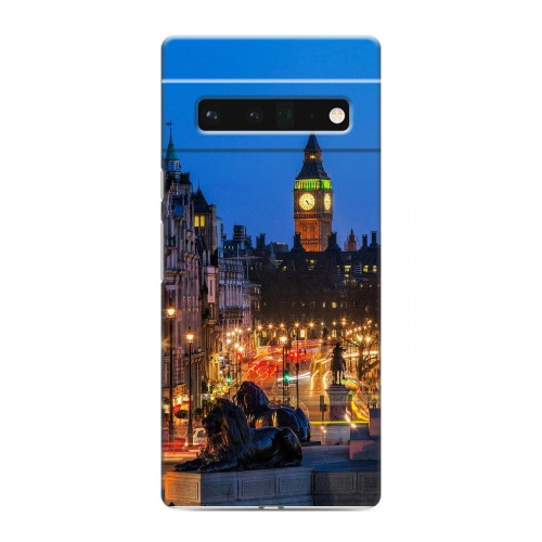 Дизайнерский силиконовый с усиленными углами чехол для Google Pixel 6 Pro Лондон