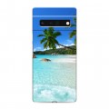 Дизайнерский силиконовый чехол для Google Pixel 6 Pro Пляж