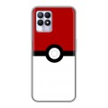Дизайнерский силиконовый с усиленными углами чехол для Realme 8i Pokemon Go