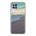 Дизайнерский силиконовый чехол для Realme 8i пляж
