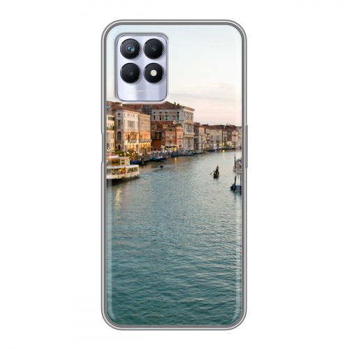 Дизайнерский силиконовый чехол для Realme 8i венеция