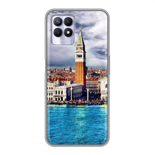 Дизайнерский силиконовый чехол для Realme 8i Венеция