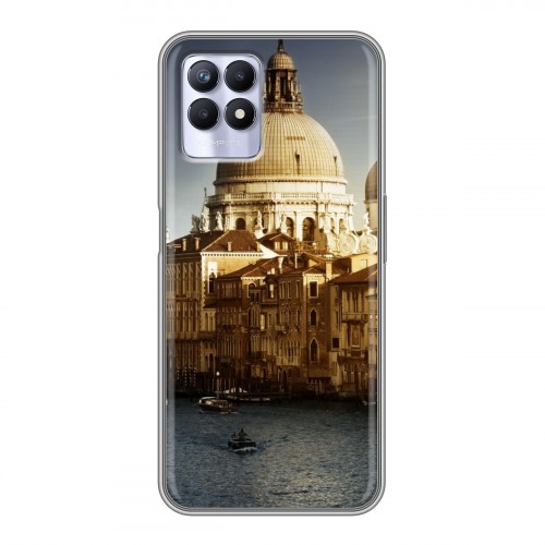 Дизайнерский силиконовый чехол для Realme 8i Венеция
