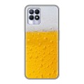 Дизайнерский силиконовый чехол для Realme 8i Пузырьки пива