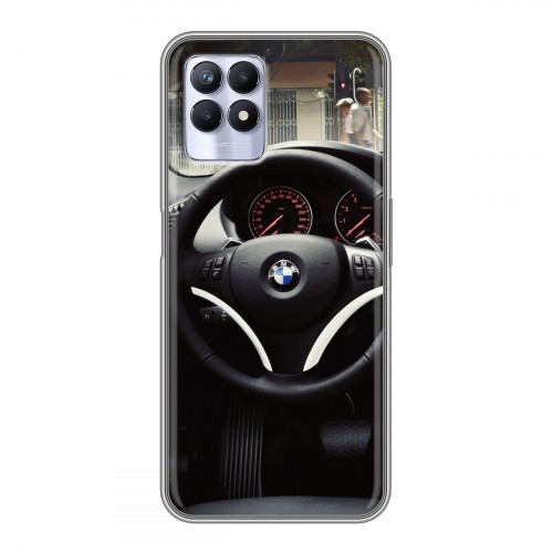 Дизайнерский пластиковый чехол для Realme 8i BMW