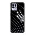 Дизайнерский силиконовый с усиленными углами чехол для Realme 8i Maserati
