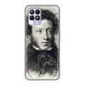 Дизайнерский силиконовый чехол для Realme 8i Александр Пушкин