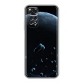 Дизайнерский силиконовый чехол для Xiaomi Redmi Note 11 Астероиды