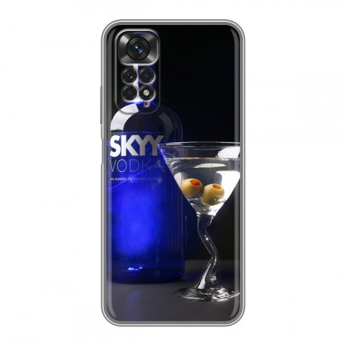 Дизайнерский силиконовый чехол для Xiaomi Redmi Note 11 Skyy Vodka