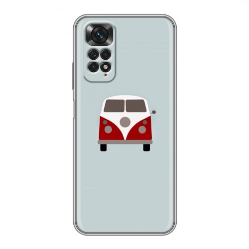 Дизайнерский силиконовый чехол для Xiaomi Redmi Note 11 Volkswagen