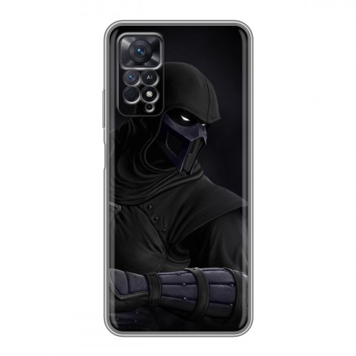 Дизайнерский силиконовый чехол для Xiaomi Redmi Note 11 Pro Mortal Combat